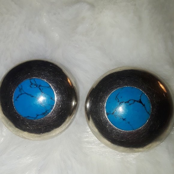 Ladies clip on Sterling silver Earrings - Picture 6 of 6